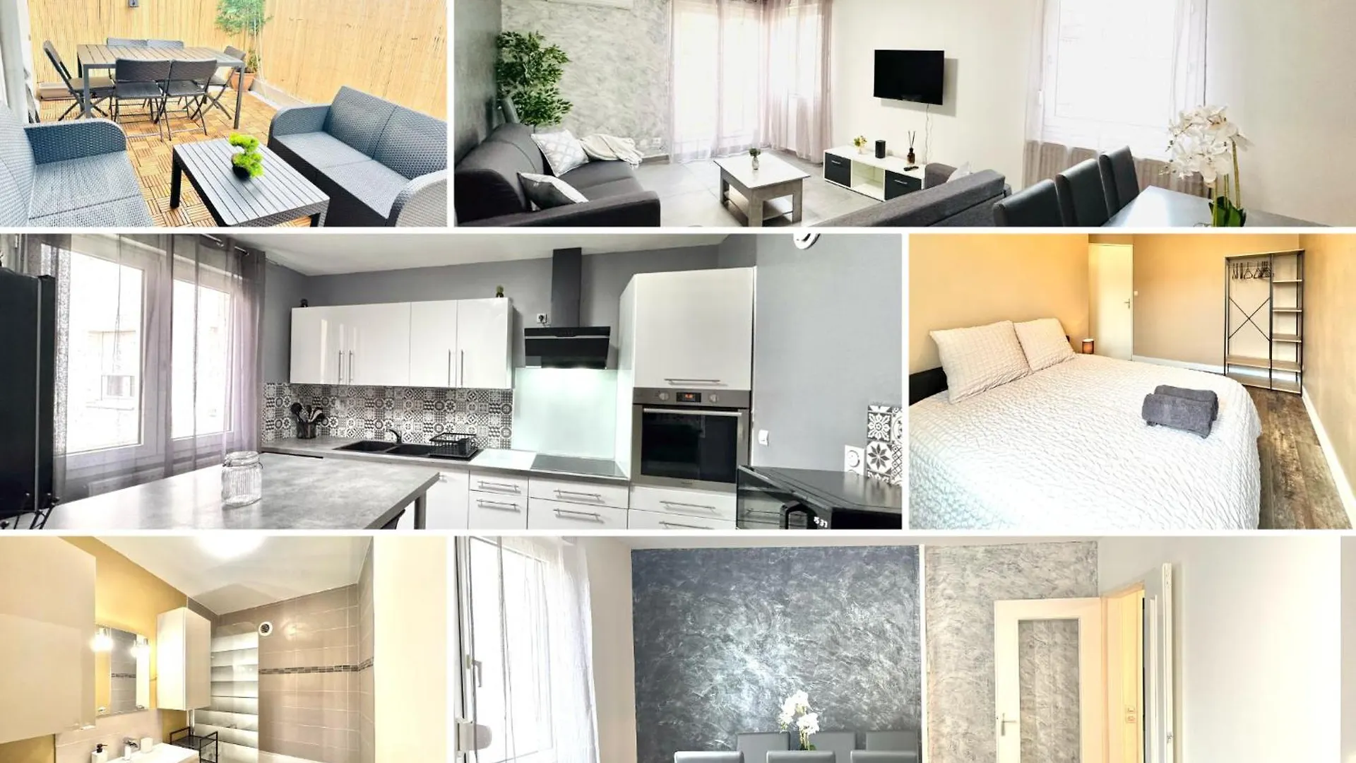 Apartamento Le Citybreak Beaut4 Moderne Terrasse-Centre-Ville Parking Gratuit Saint-Priest  Francia